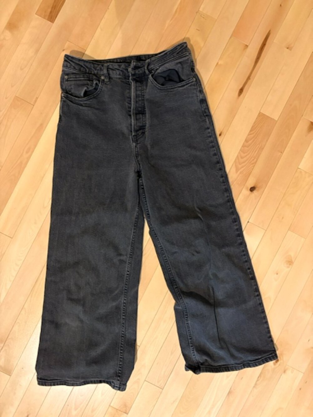 Free People Cropped Flared Jeans